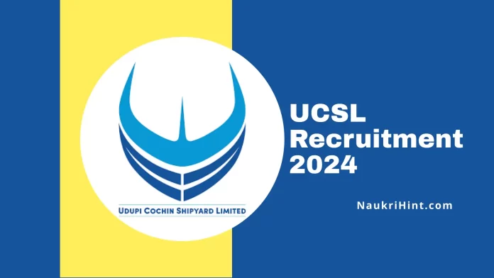 UCSL Recruitment 2024 for Executive Trainee Positions